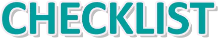 CHECKLIST